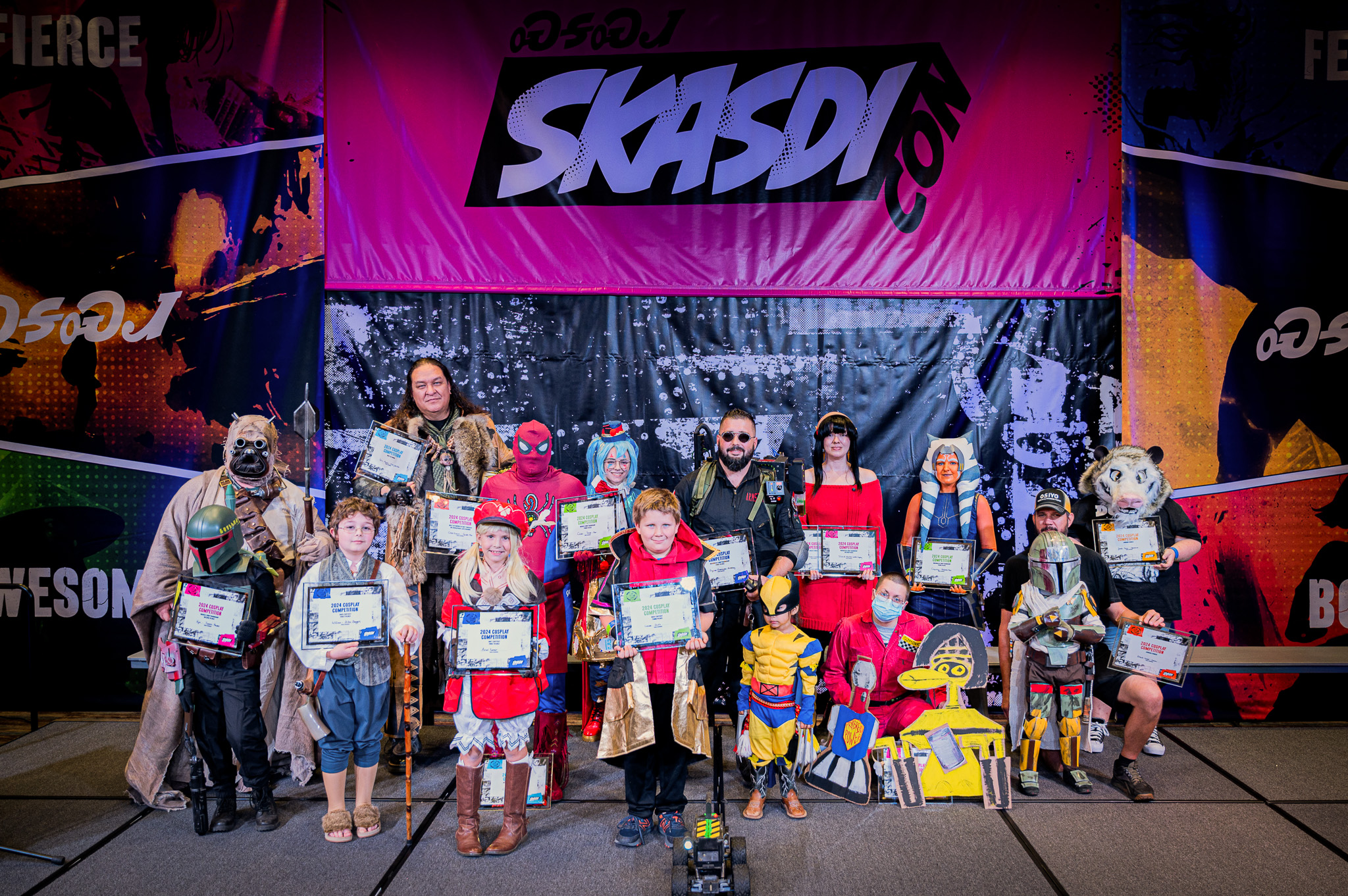 2024 Skasdicon Cosplay Contest Winners