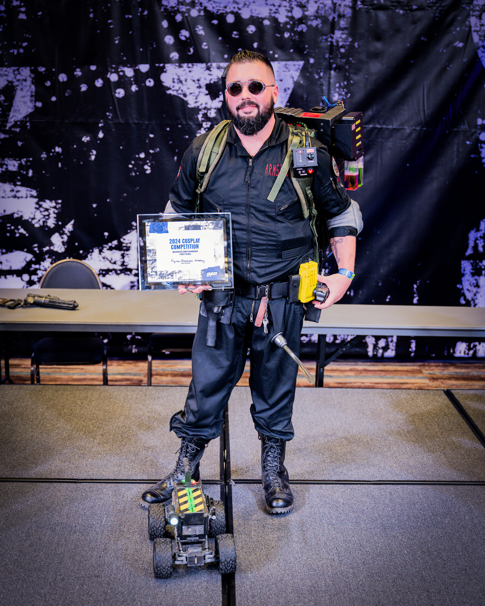 Craftsmanship (Advanced) / 1st Place / Engineer Ghostbuster as Armstrong from Ghostbusters