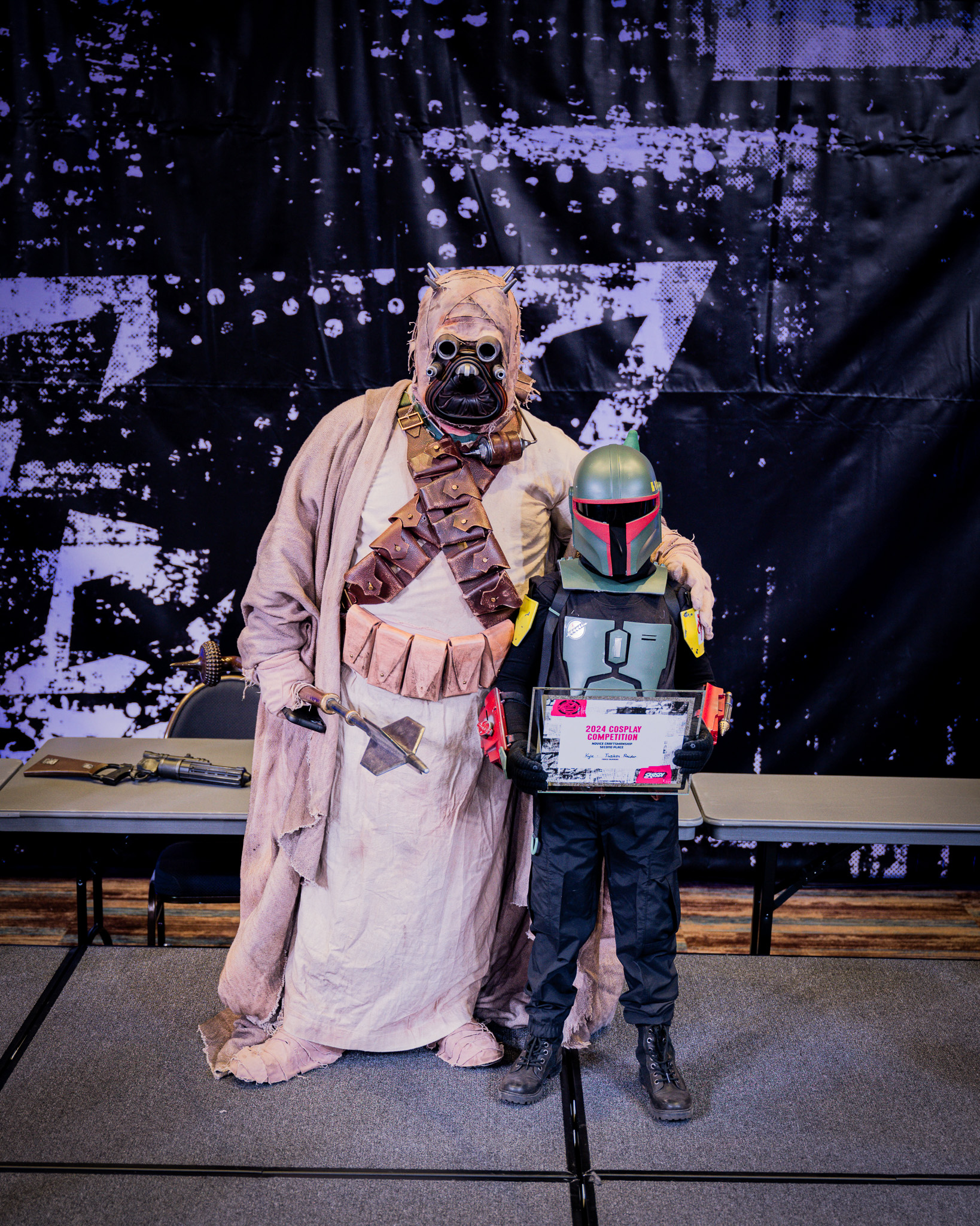 Craftsmanship (Novice) / 2nd Place / Kyle Oliver as Tusken Raider from Star Wars