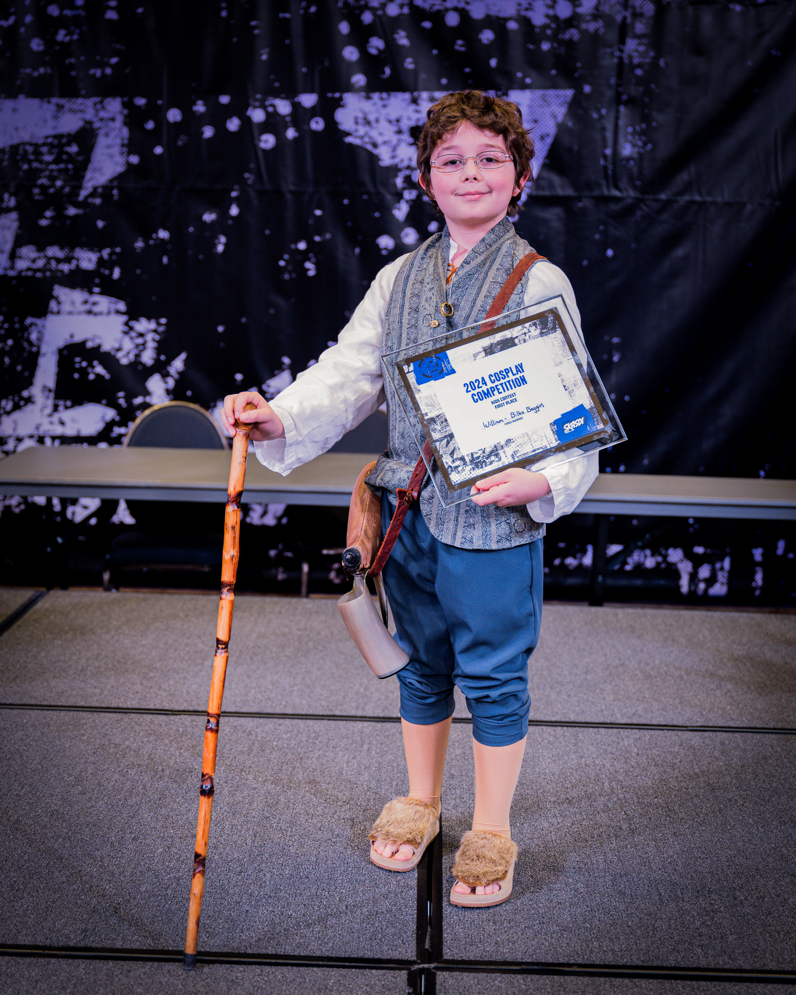 Kids Contest / 1st Place / William as Bilbo Baggins from Lord of the Rings