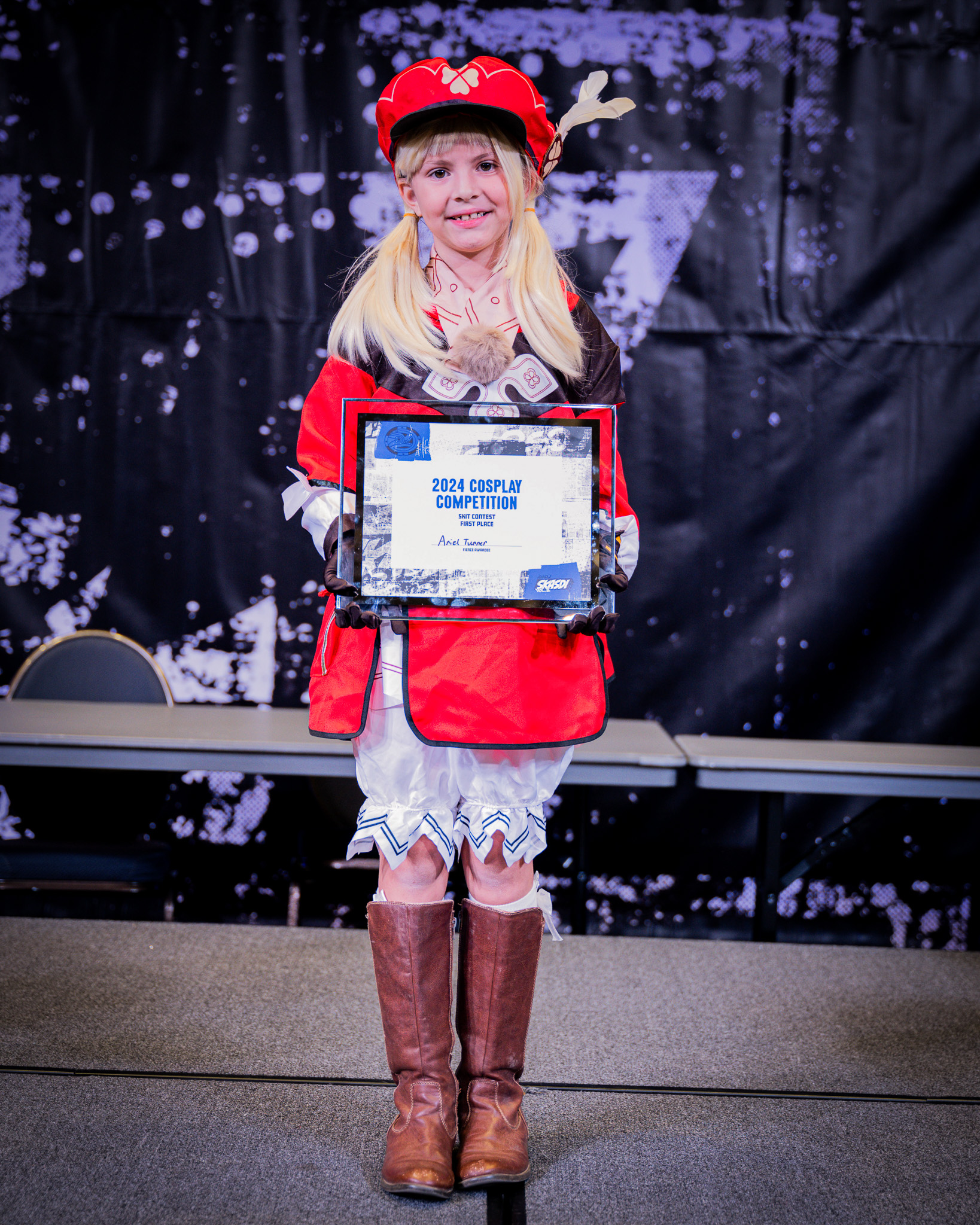 Skit Contest / 1st Place / Ariel Turner as Klee from Genshin Impact