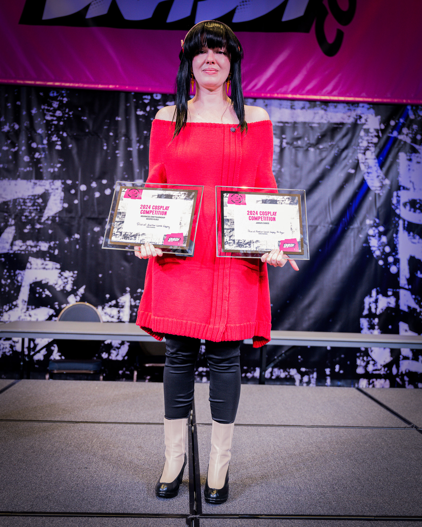 Craftsmanship (Advanced) / 2nd Place / Slice of Another World Cosplay as Yor Forger from Spy X Family