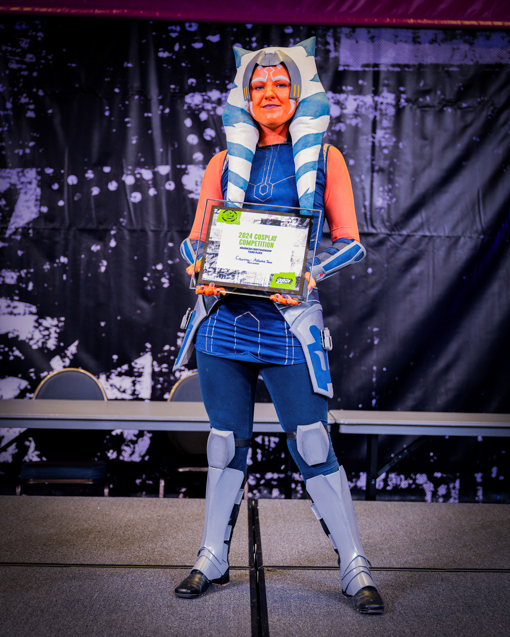Craftsmanship (Advanced) / 3rd Place / Courtney Thornton as Ashoka Tano from Clone Wars